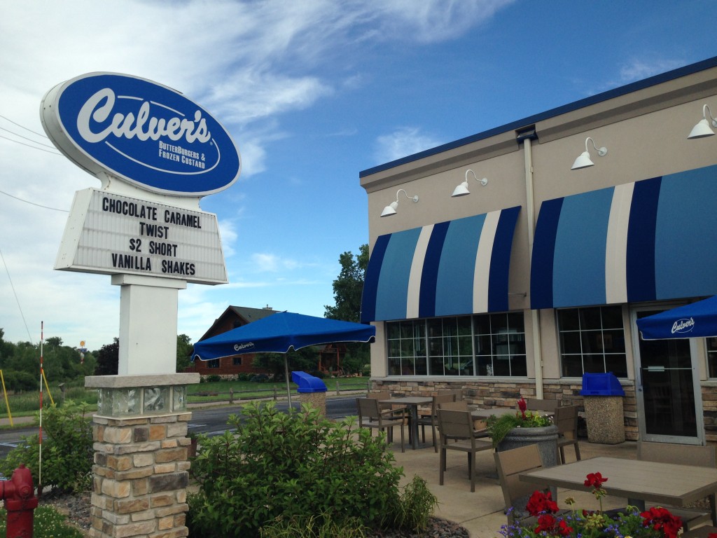 Culver's to Delicious Sharing Horizons
