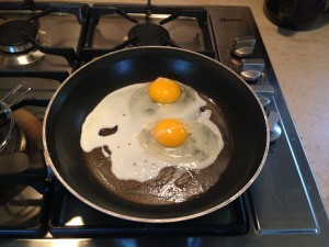 Practically perfect fried eggs
