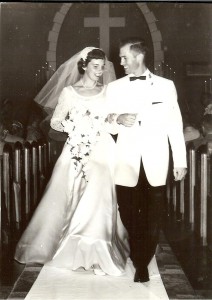Betty and David Clymer in 1957