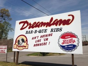 Dreamland sign