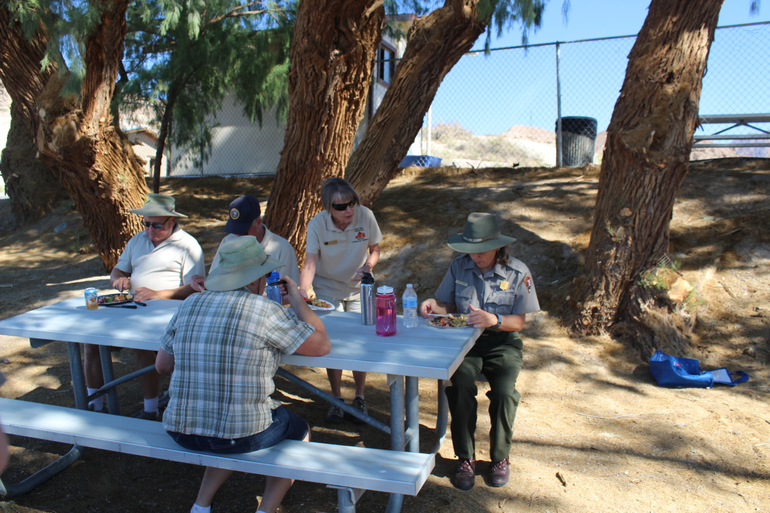 Volunteers in the Park Picnic - Sharing Horizons