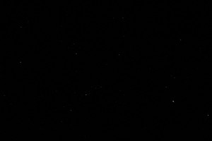 This is my picture of the night sky.  Pretty disappointing.