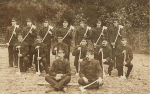 The officers and NCOs of Wilder's Lightning Brigade