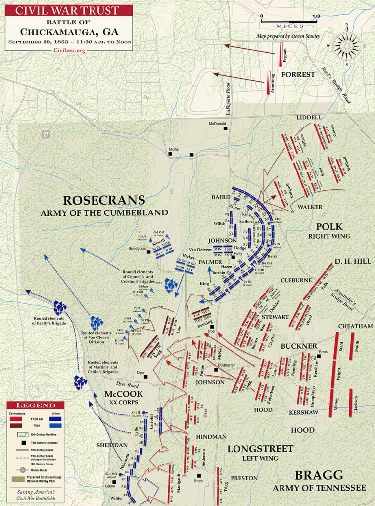 The Final Day at Chickamauga - Sharing Horizons