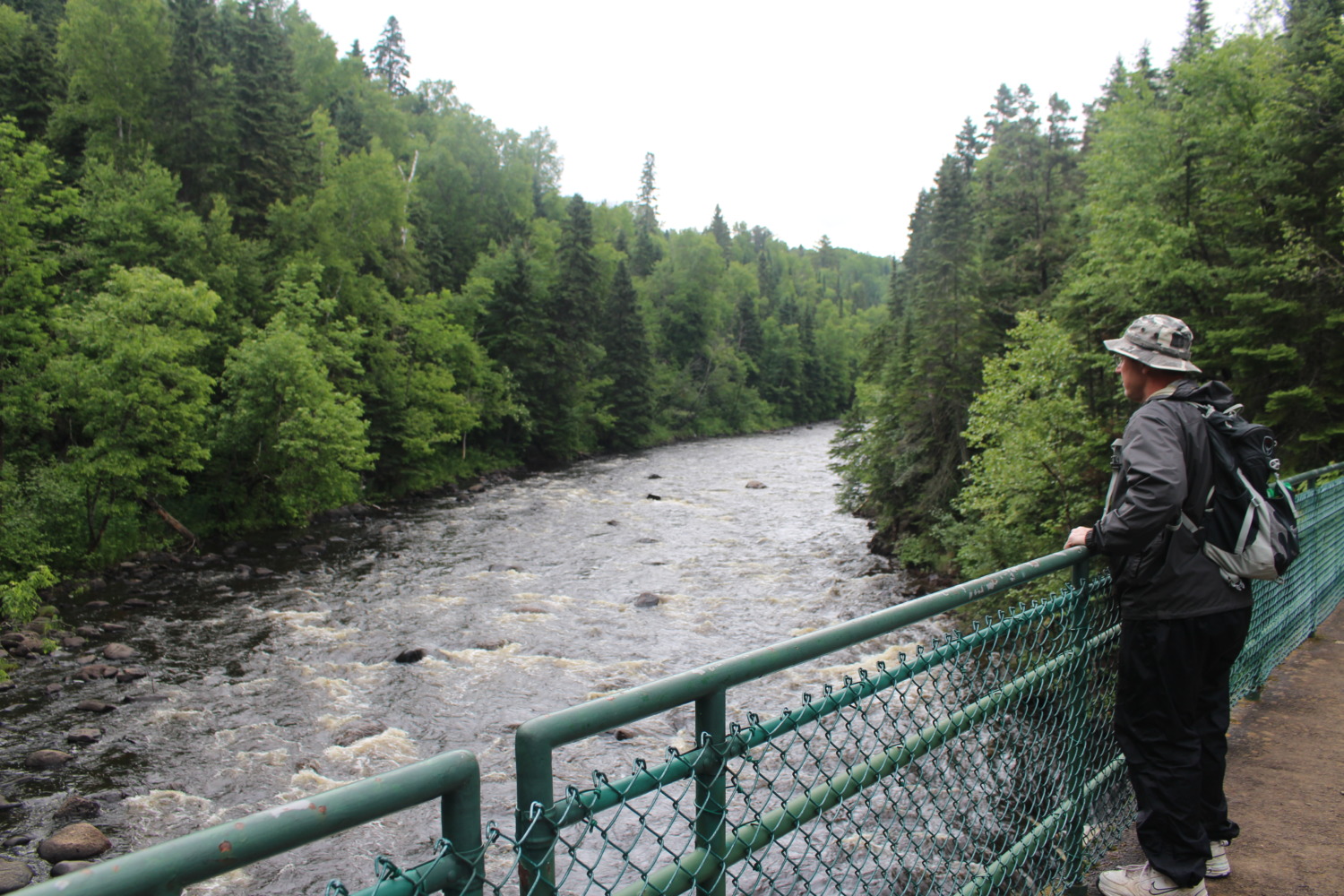 The Brule River at Magney State Park