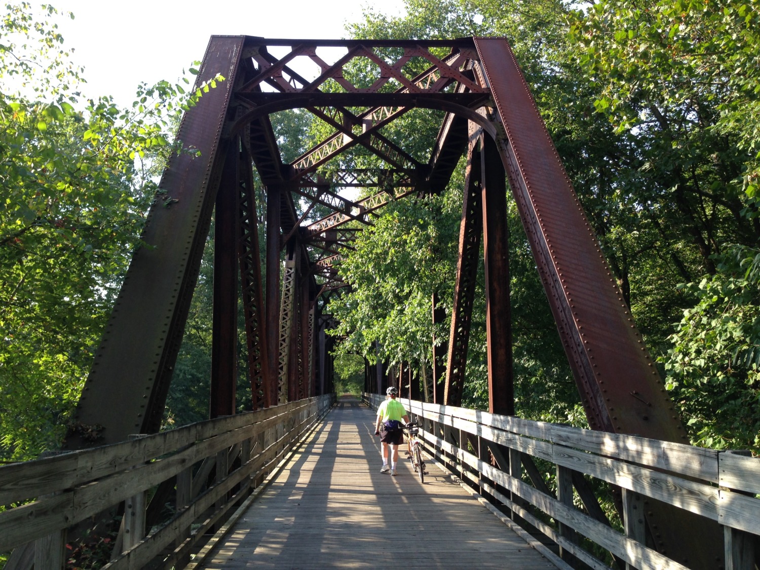 Railroad bridge on the Kokosing Gap Trail
