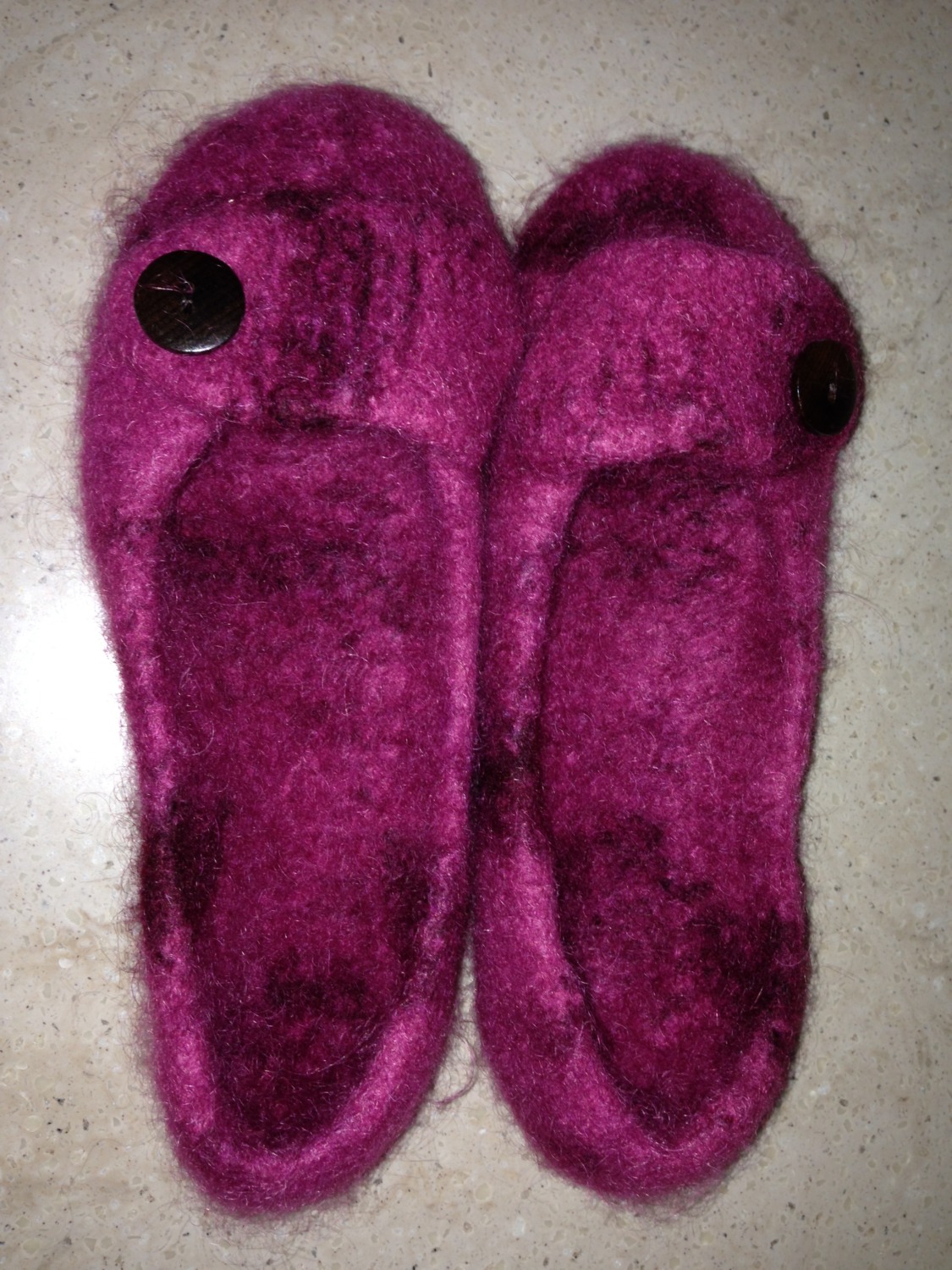 French Press Felted Slippers - Sharing Horizons