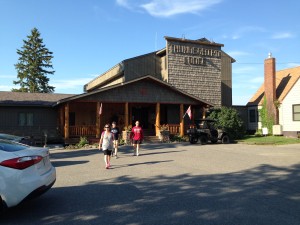 The front of Thunderbird Lodge
