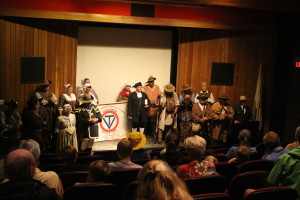 Overmountain Victory Trail in the auditorium
