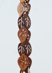 Copper rain chains