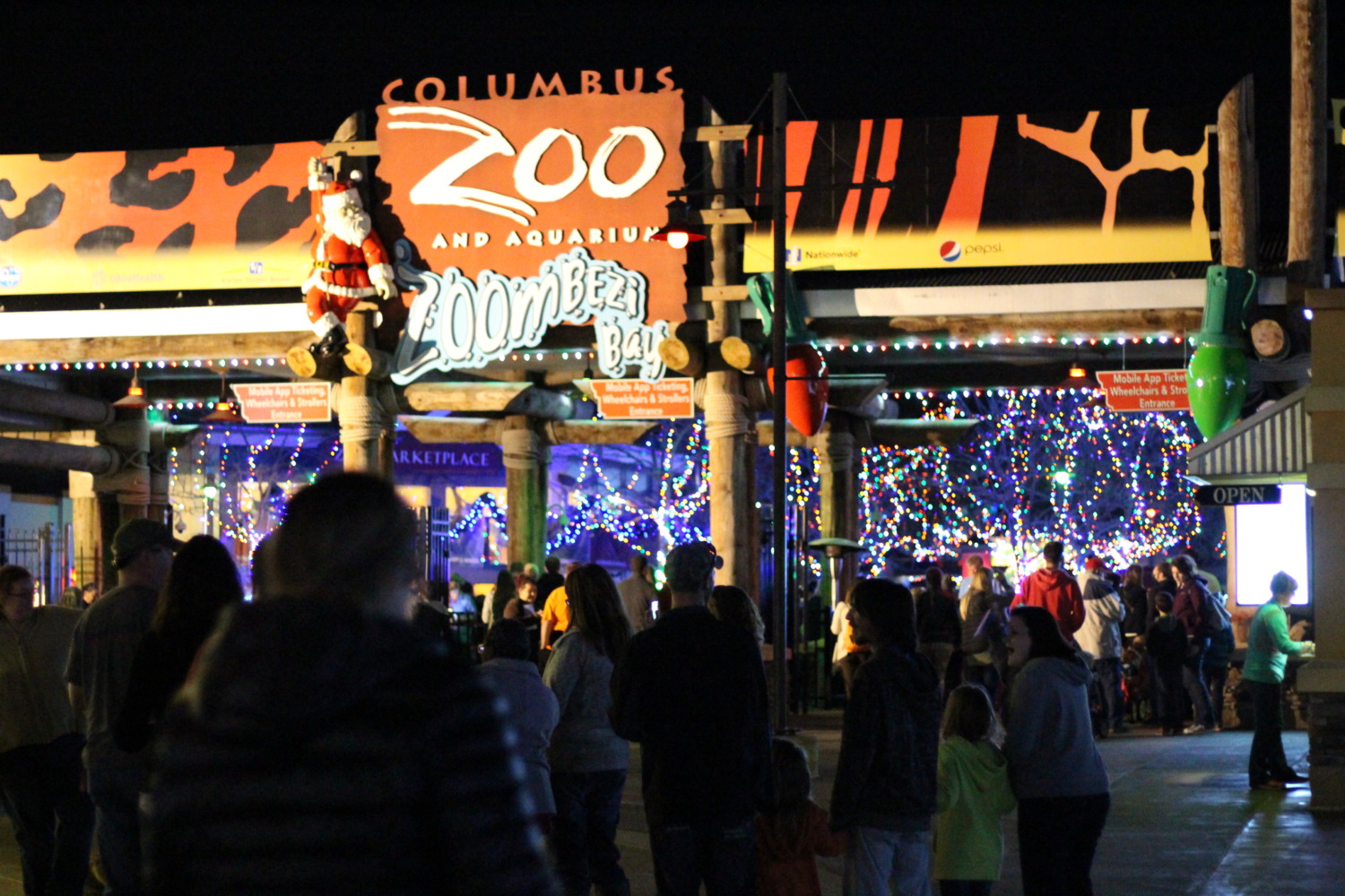 columbus zoo wildlights 2016