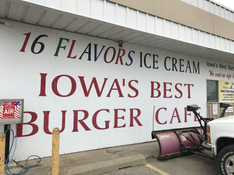 Iowa Best Burger Cafe and Kellogg RV Park Sharing Horizons