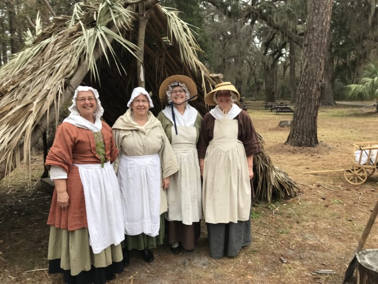 Colonial Village at Fort Frederica Sharing Horizons
