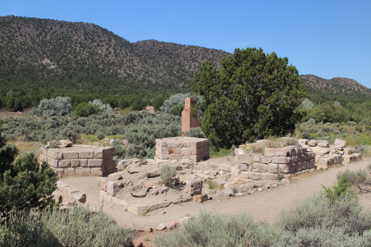 Old Iron Town, A Ghost Town Near Cedar City Utah Sharing Horizons