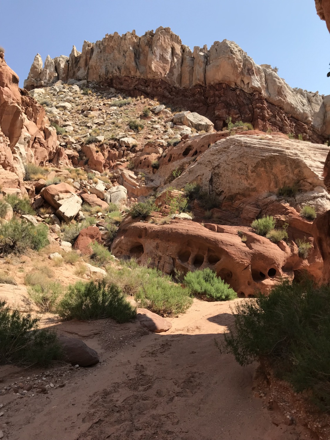 Catstair Canyon and Squaw Trail Sharing Horizons