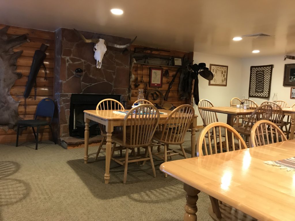 Cottonwood Steakhouse in Bluff, Utah Sharing Horizons