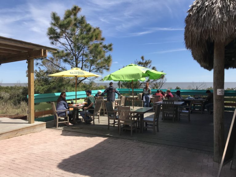 Tortuga Jacks Restaurant on Jekyll Island, Sharing Horizons