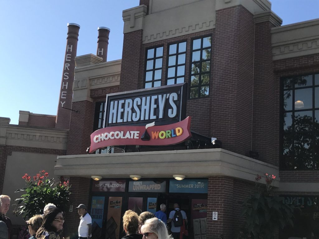 Hersheys Chocolate World in Hershey Pennsylvania - Sharing Horizons