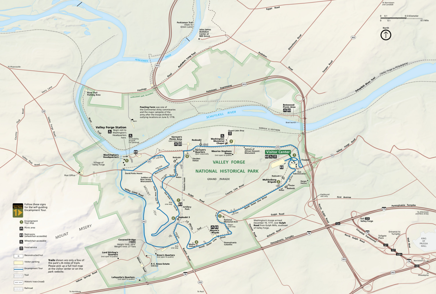 valley-forge-map - Sharing Horizons