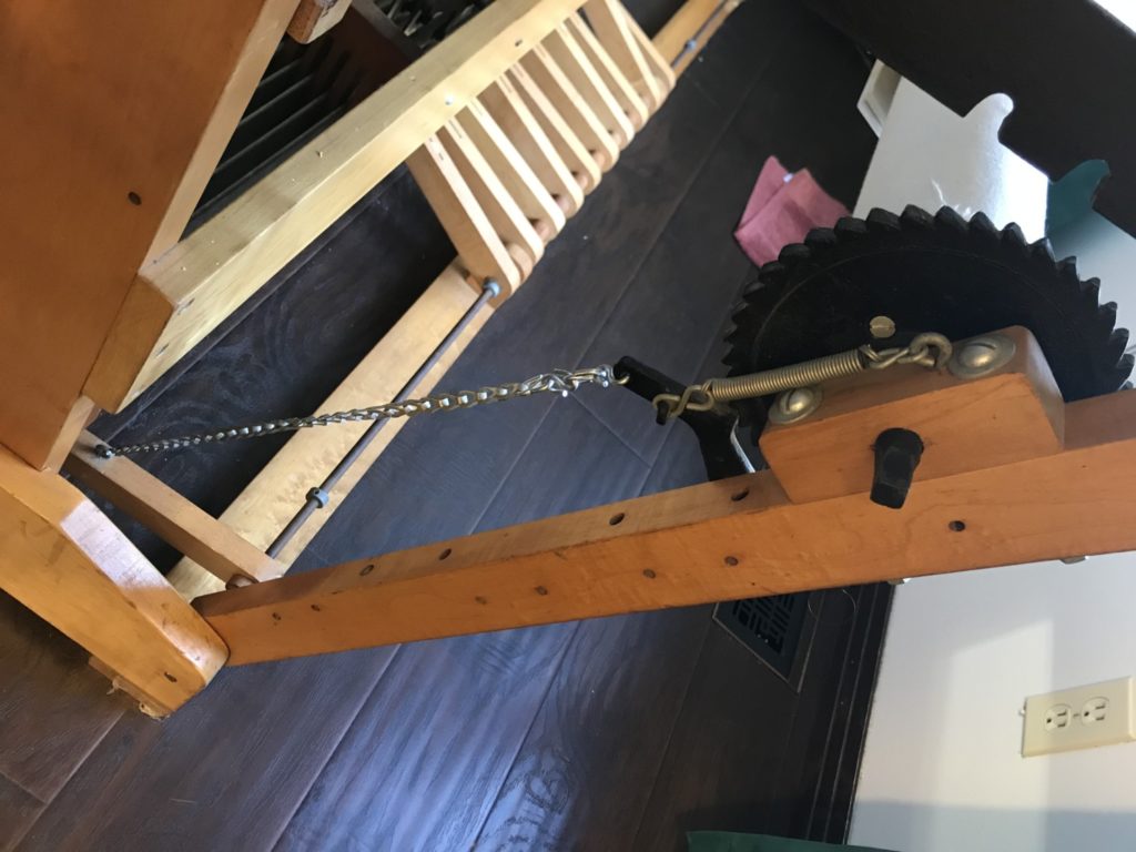 Warping the Macomber Loom, Part 2 - Sharing Horizons