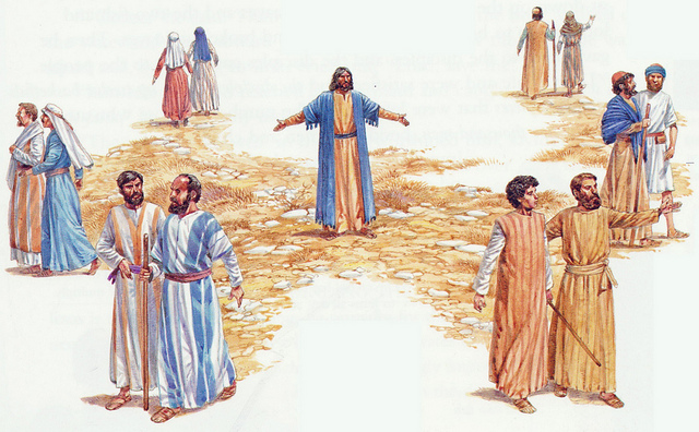 Jesus sends out disciples